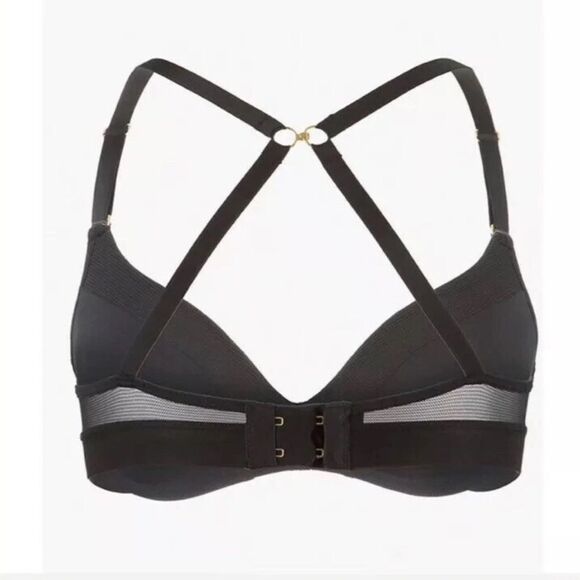 LIVELY The No-Wire Push-Up Bra Black Size 36B NWT 45570 - Picture 4 of 11